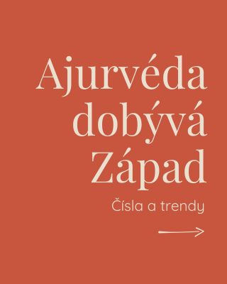 Ajurvéda už dávno není jen indická tradice ✨Evropa i USA hlásí rychlý růst – wellness centra přibývají, trh se násobí a...