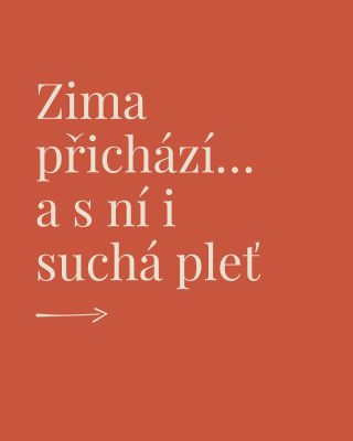 Zima dokáže dát pleti zabrat ❄️ Suchý vzduch, vítr i chlad narušují přirozenou rovnováhu pokožky, ale ájurvéda má své...