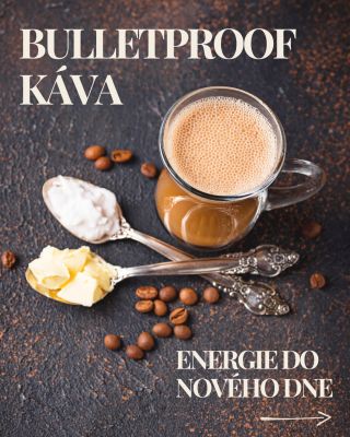 Bulletproof káva, nebo taky „neprůstřelná káva“, je ranní rituál, který kombinuje kvalitní espresso s pořádnou dávkou...